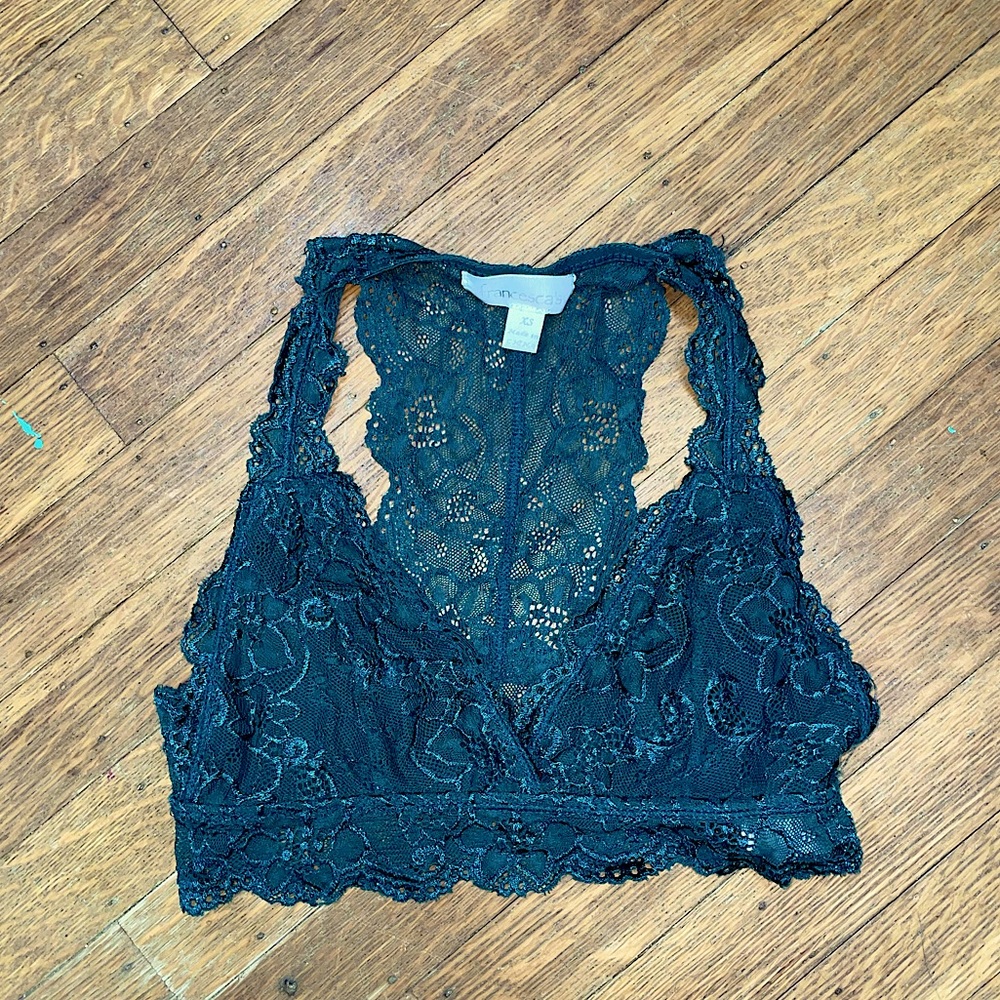 Francescas emerald green bralette